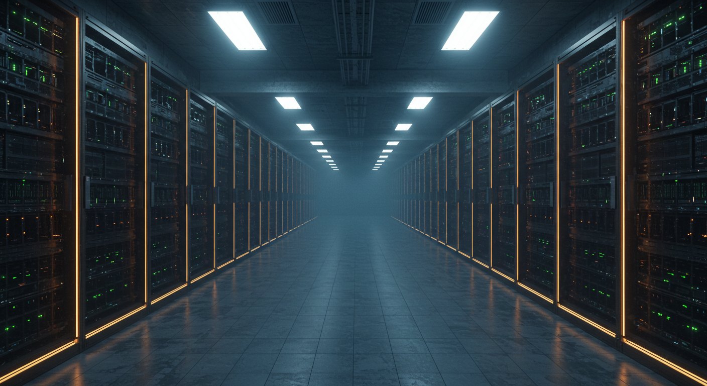 Venue yang dinamai — Equinix NY3/LD4/SG1/TY3 — adalah klaim yang dapat diperiksa; "server global" tidak (gambar: Drovix).